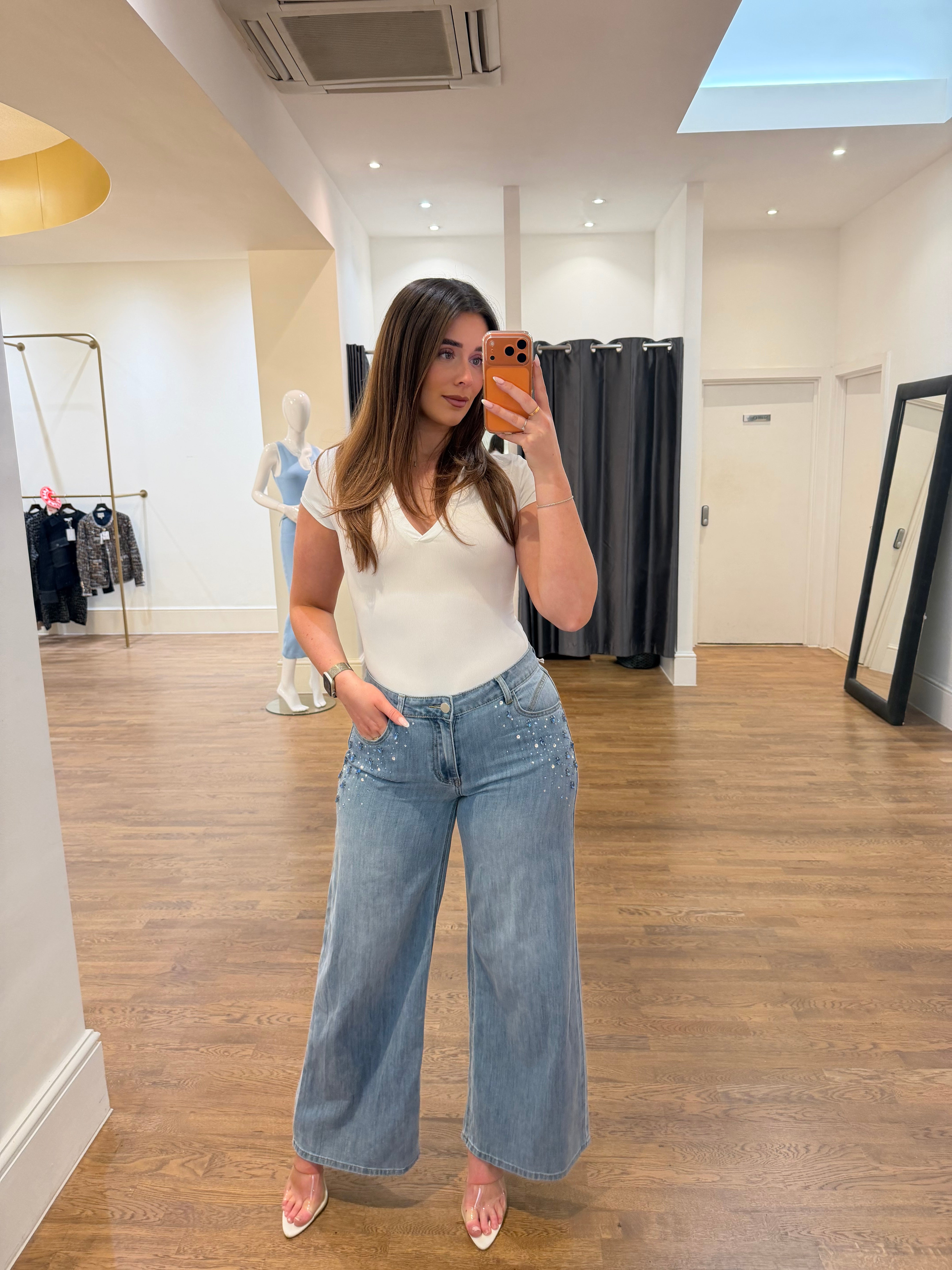 Starlight Wide Leg Jeans