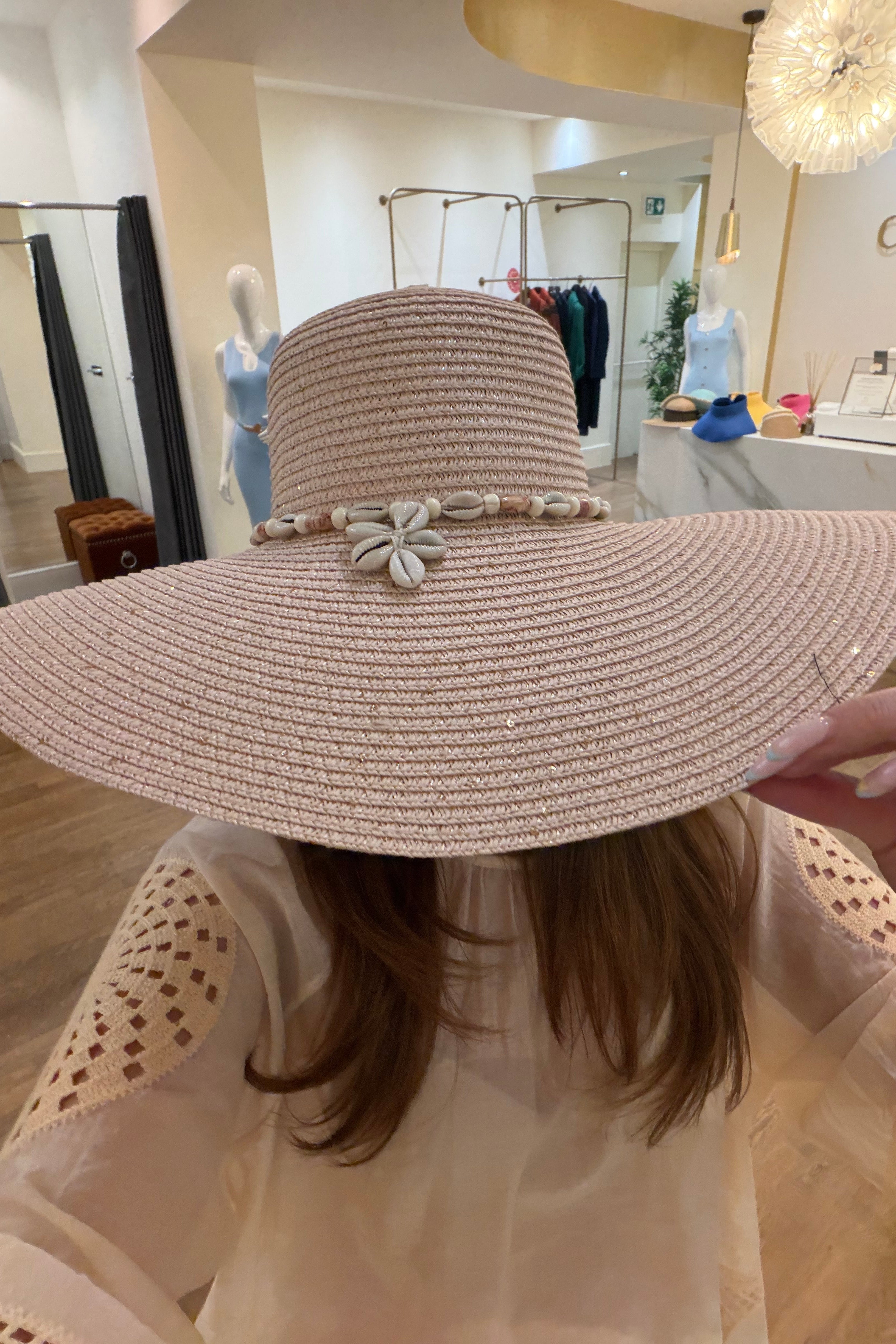 Amalfi Shell Sun Hat