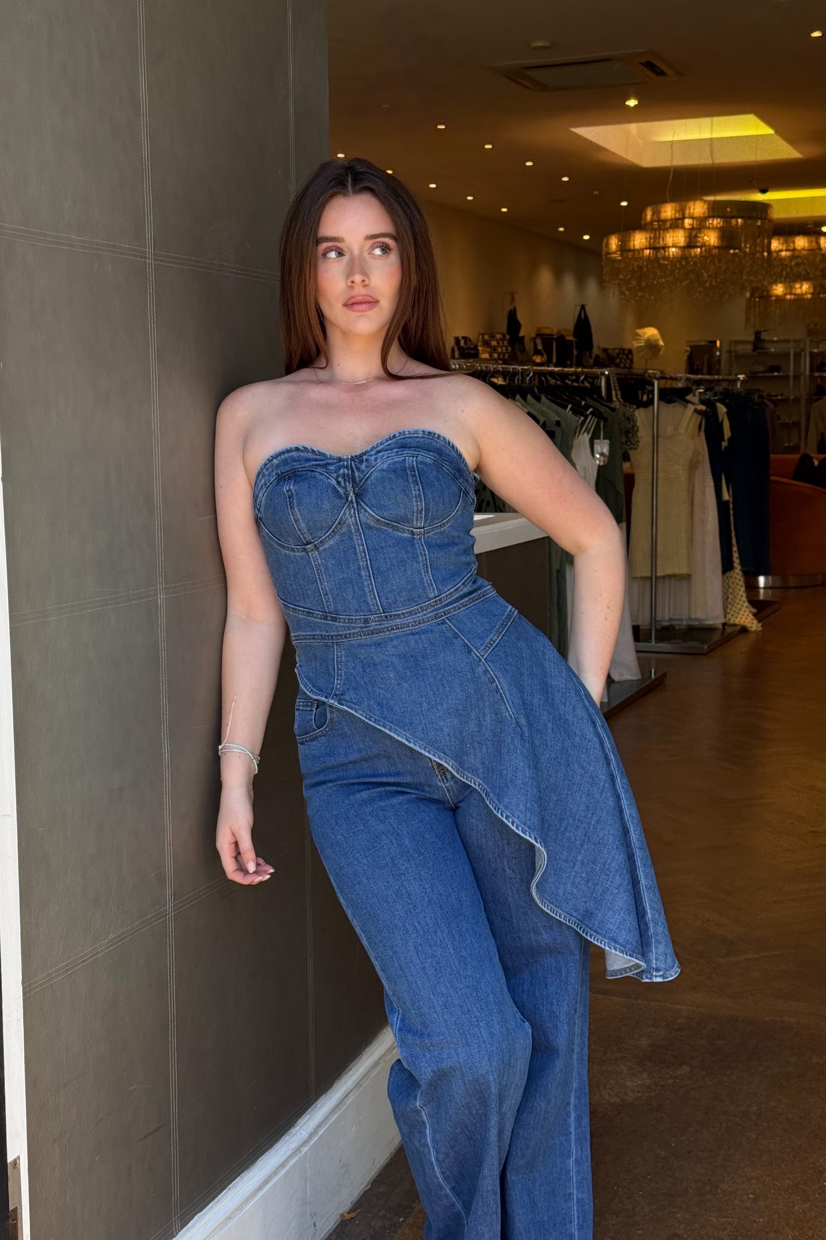 Harper Denim Set