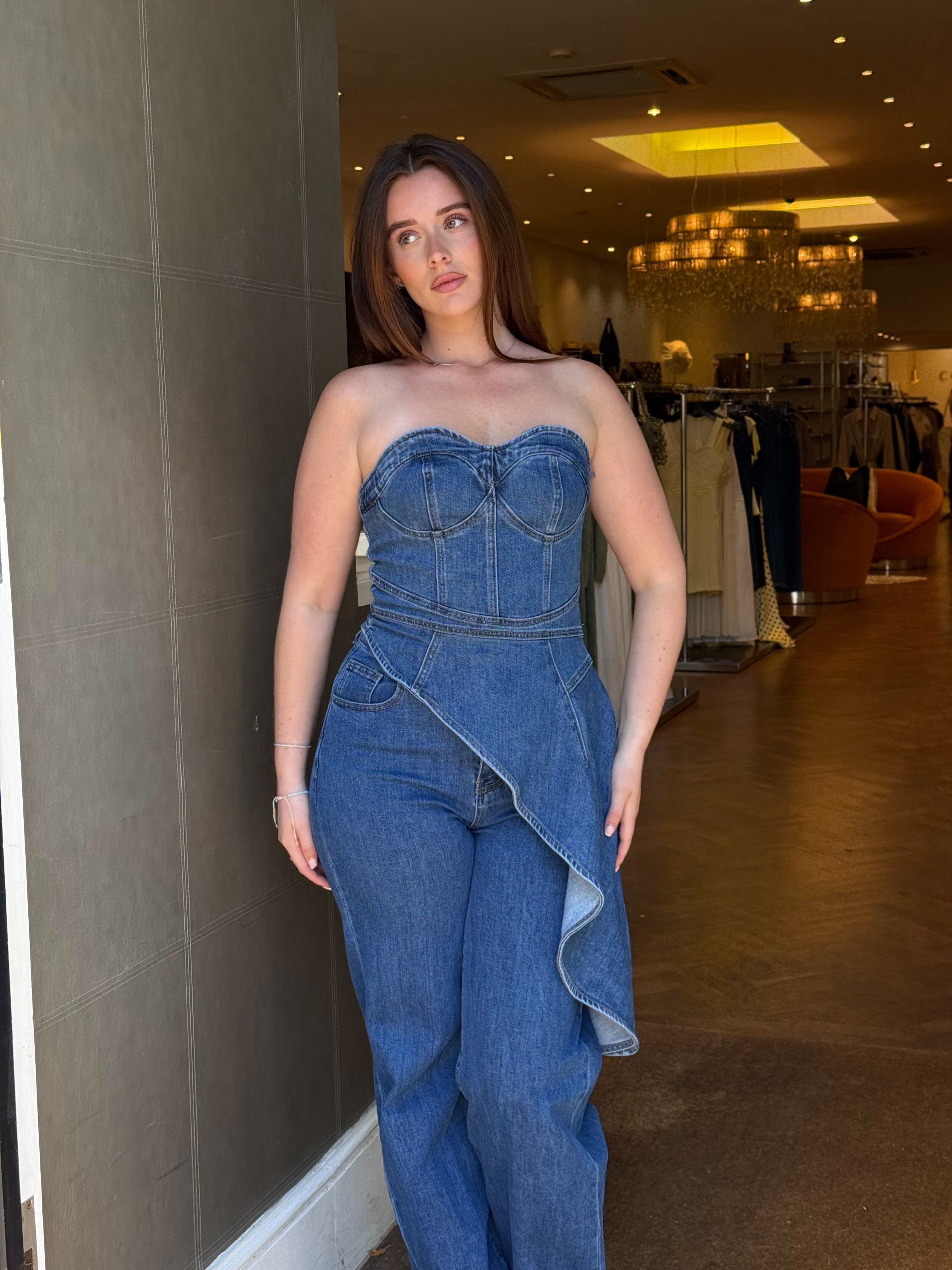 Harper Denim Set