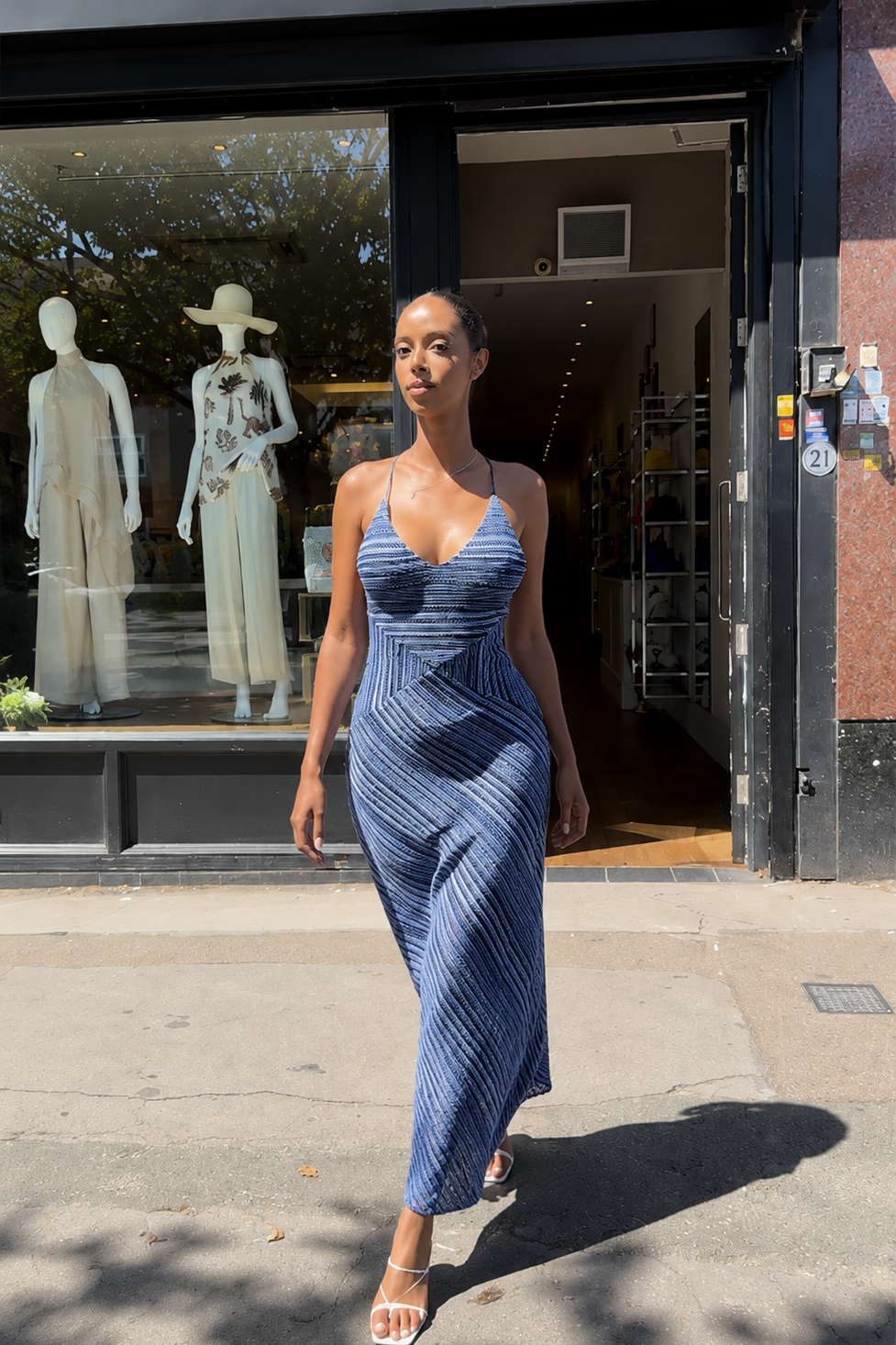 Harbour Stripe Maxi Dress