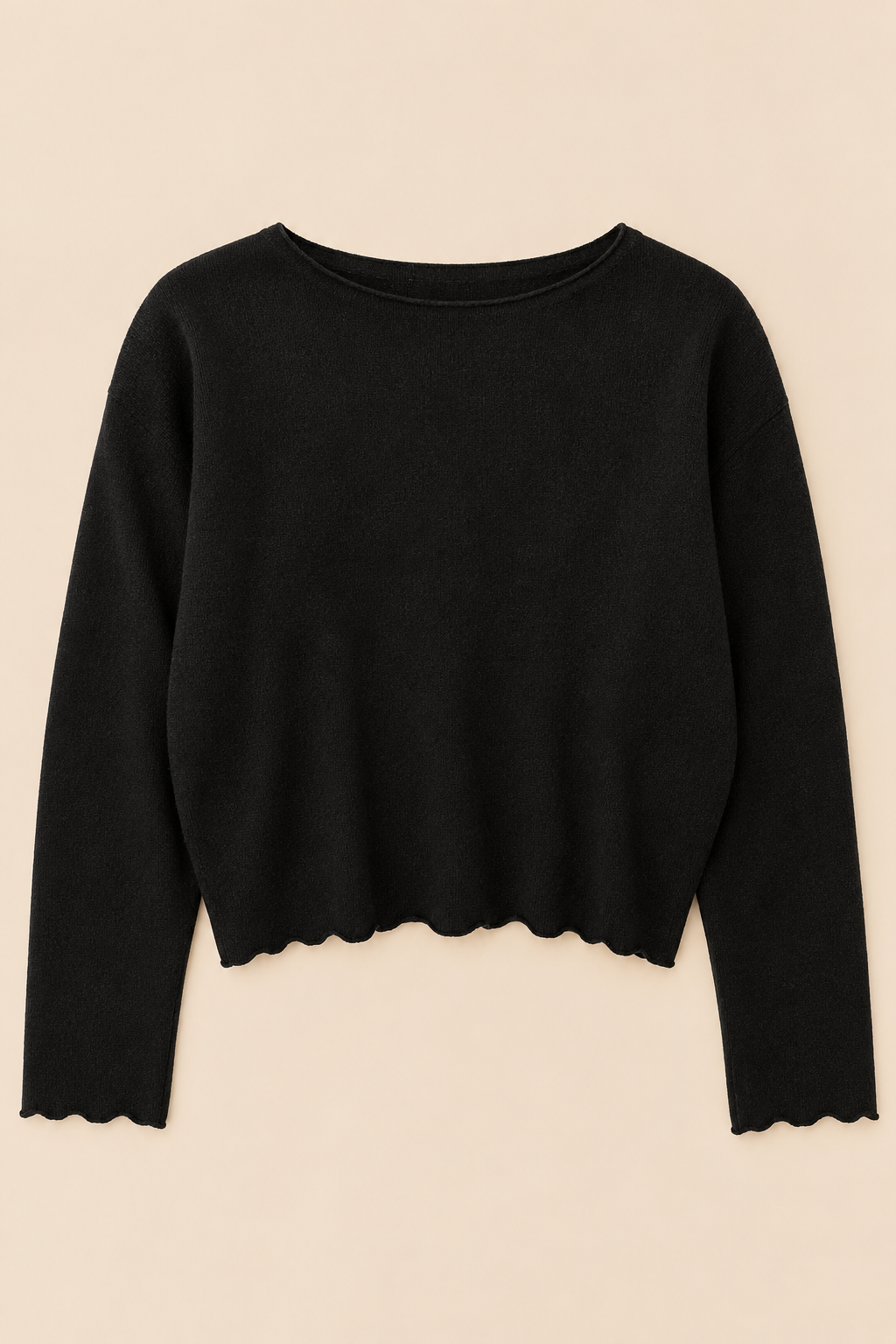 Isla Soft Knit Jumper – Black