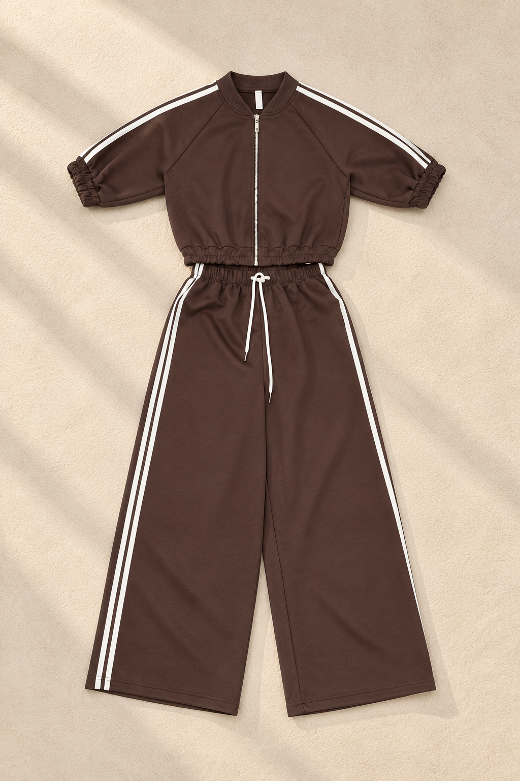 Monaco Stripe Set – Chocolate