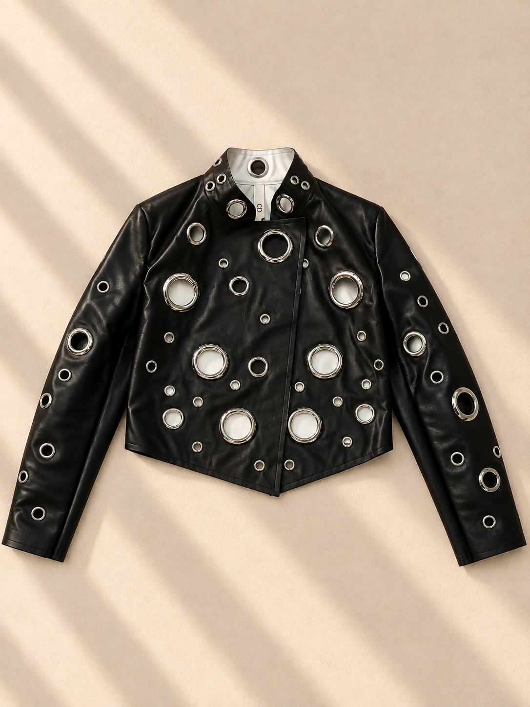 Nola Eyelet Jacket – Black