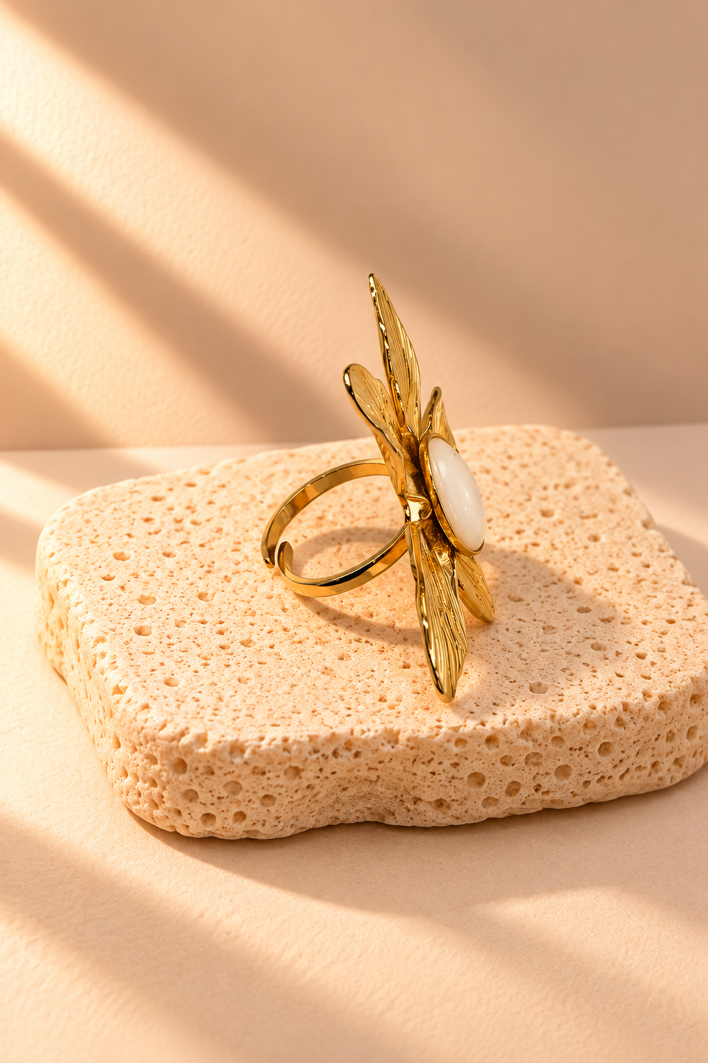 Orla Opal Flower Ring