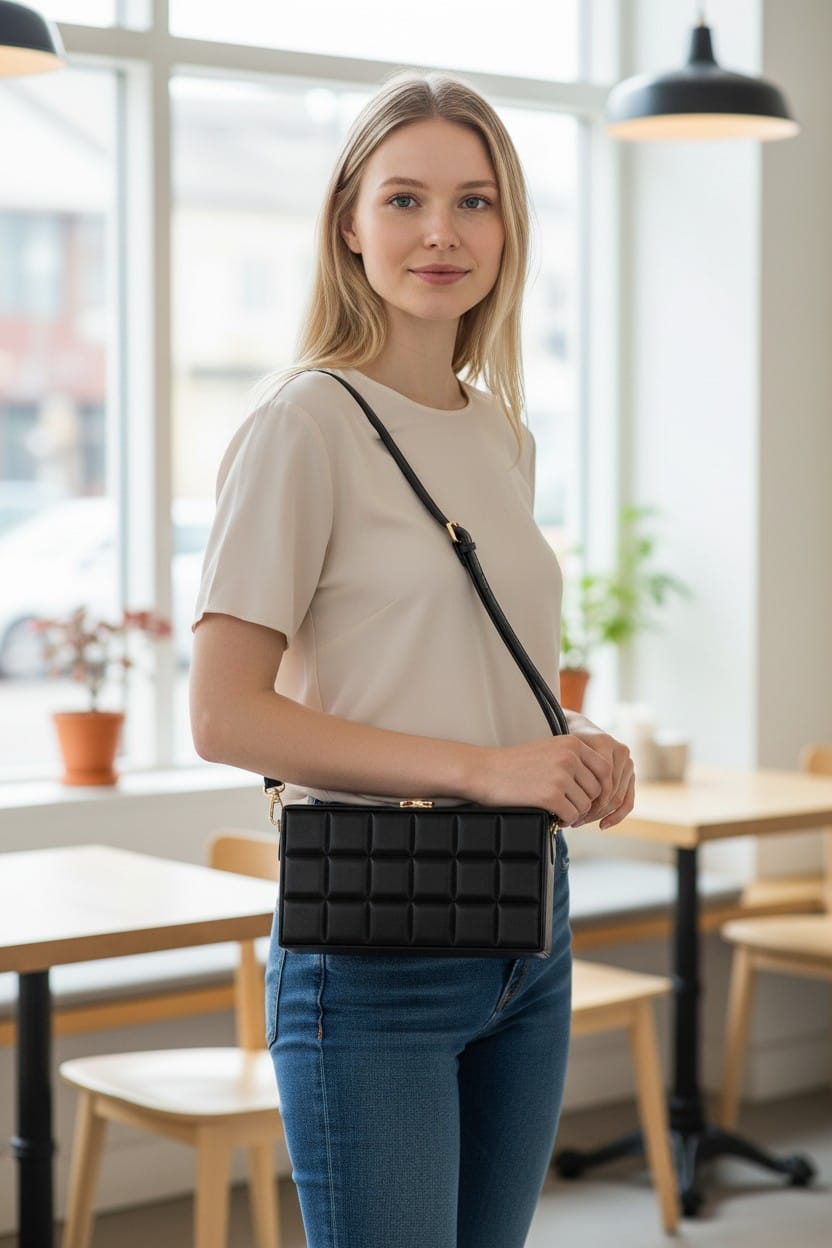 Astra Structured Box Bag