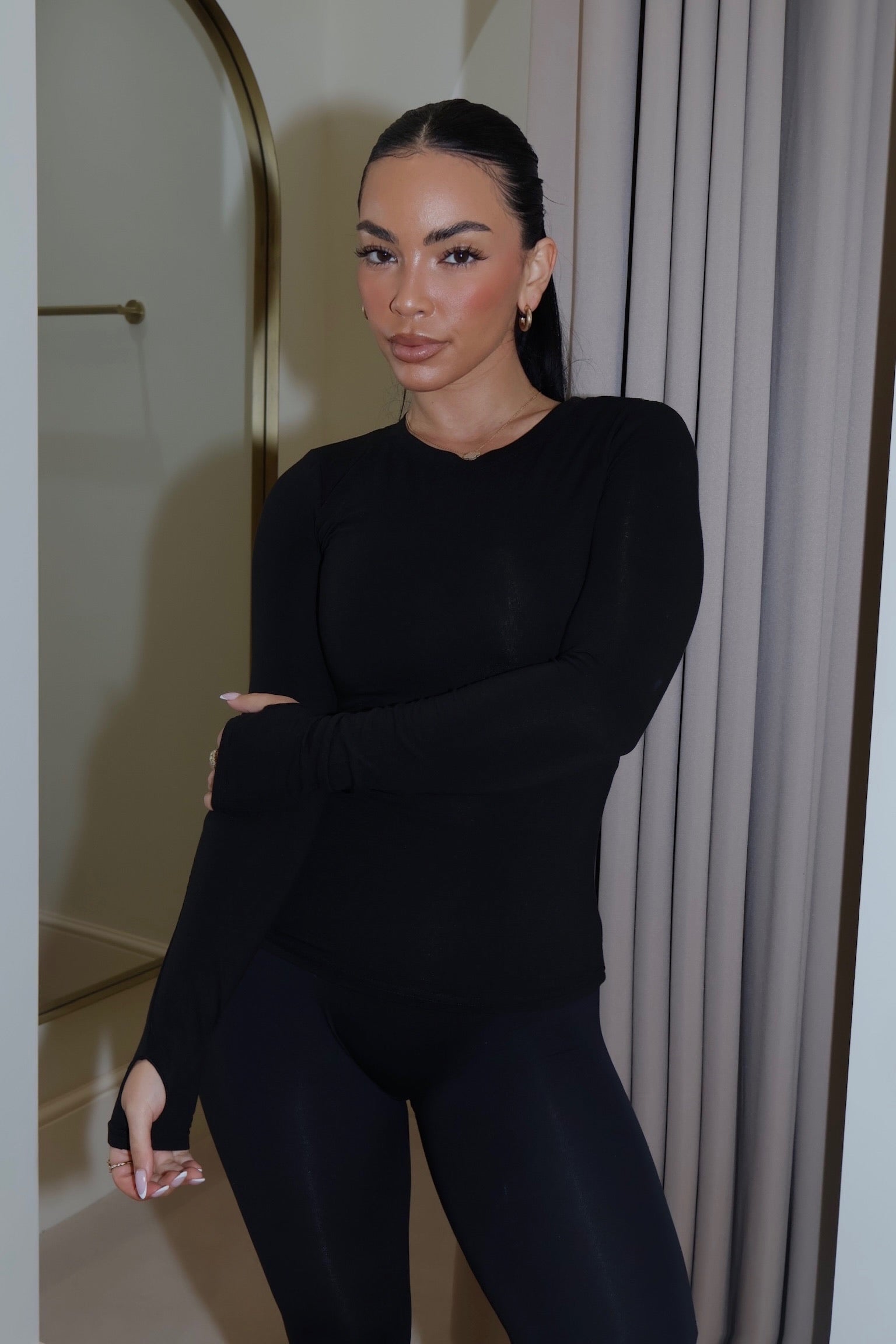 Fitted Long Sleeve Top