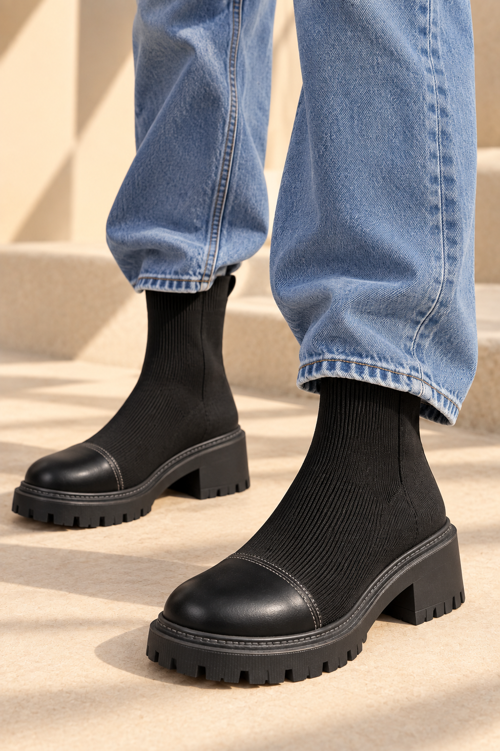 Riva Knit Boots