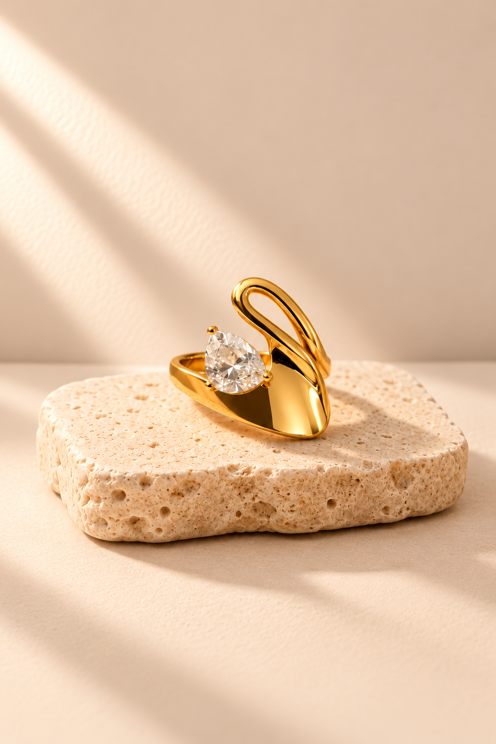 Romy Crystal Wrap Ring