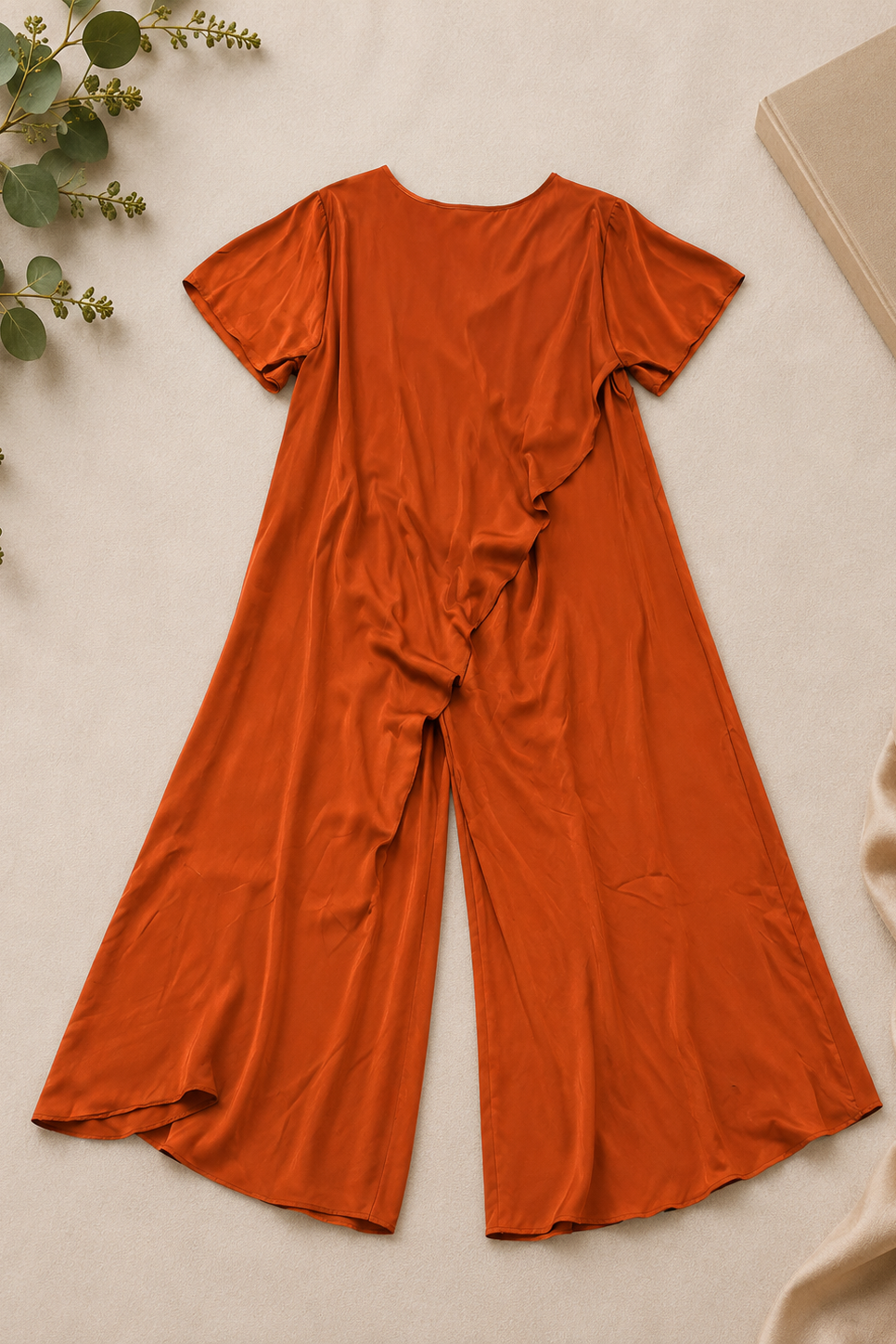 Sienna Muse Satin Co-Ord - Sunset