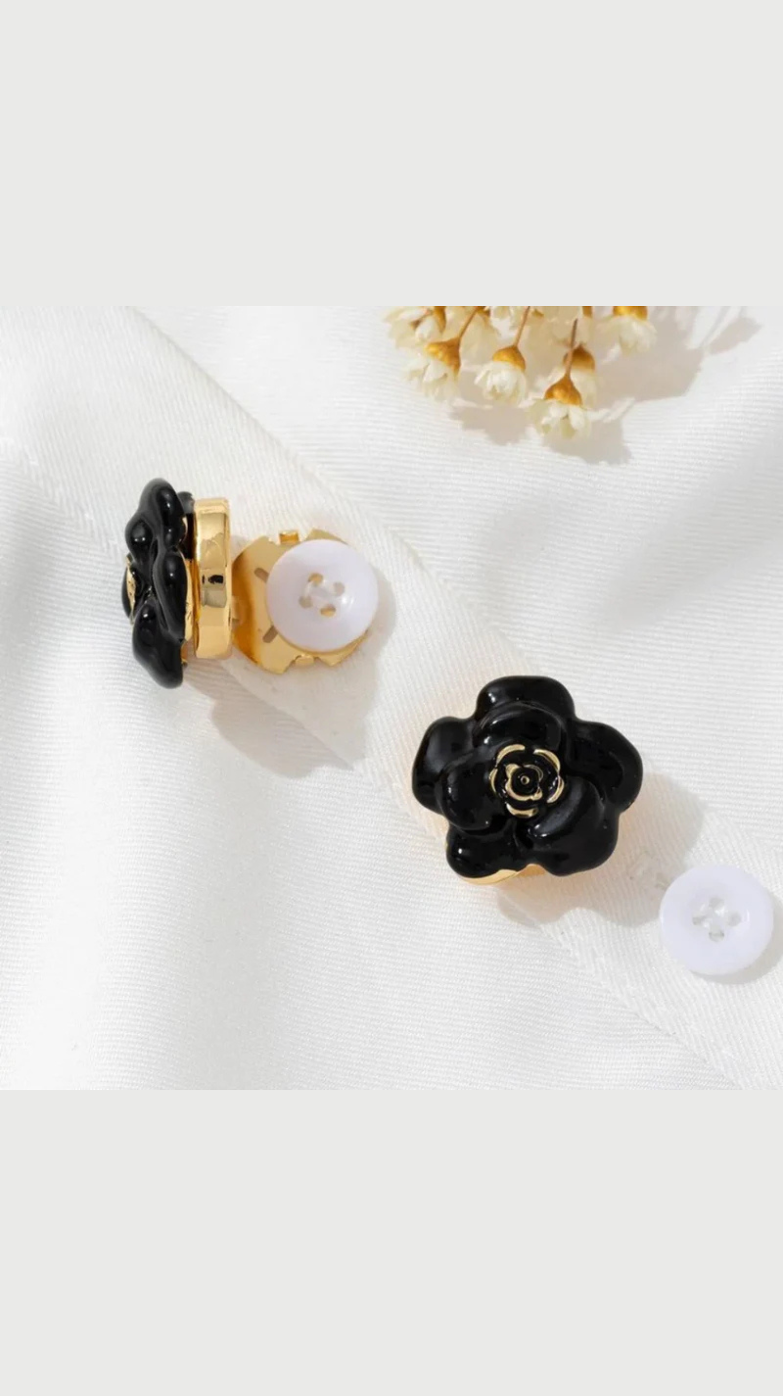 Enamel Bloom | Button Covers