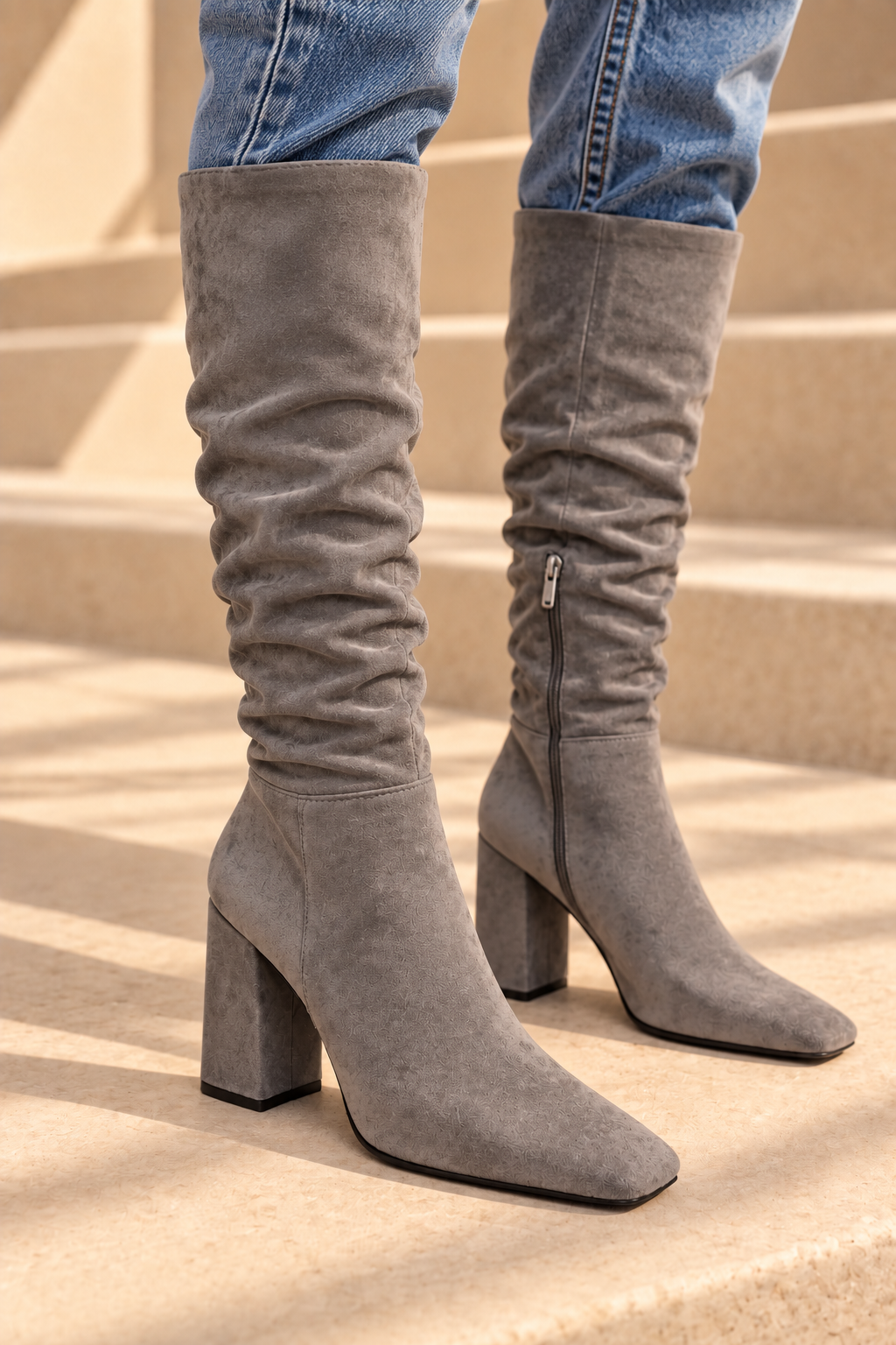 Vellum Ruched Boots