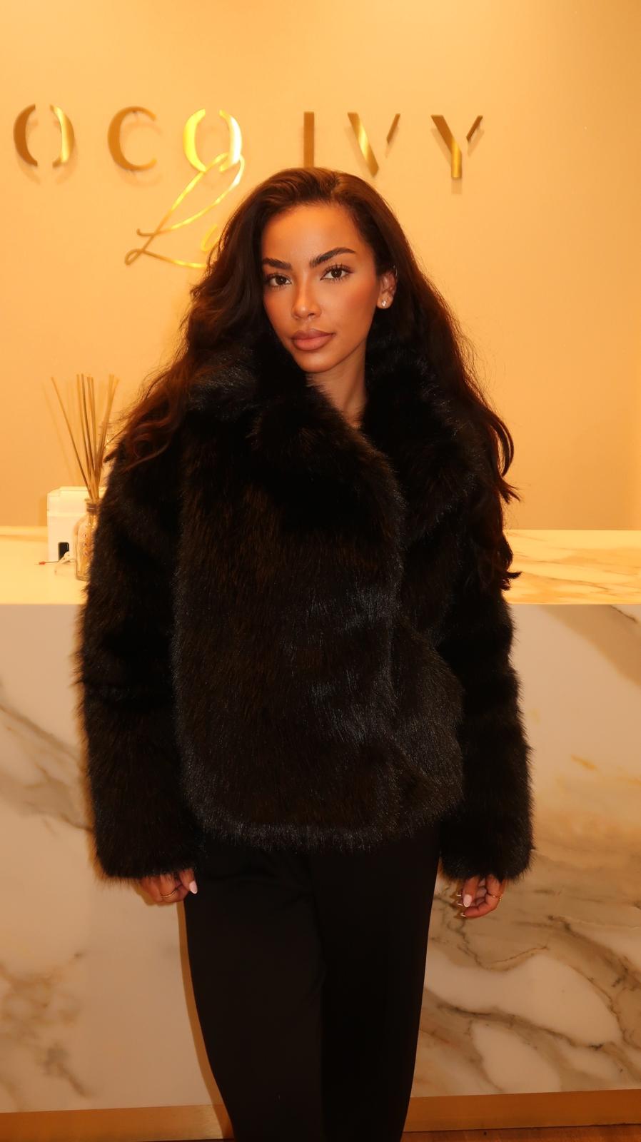 Noelle Faux Fur Jacket