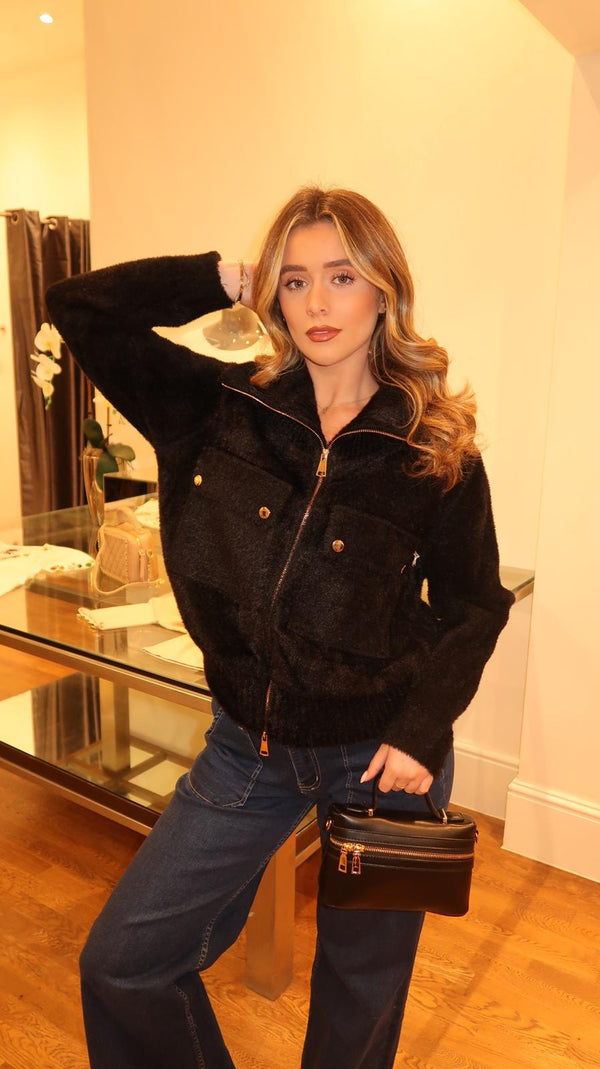 Mara Frost Wool Fleece Jacket