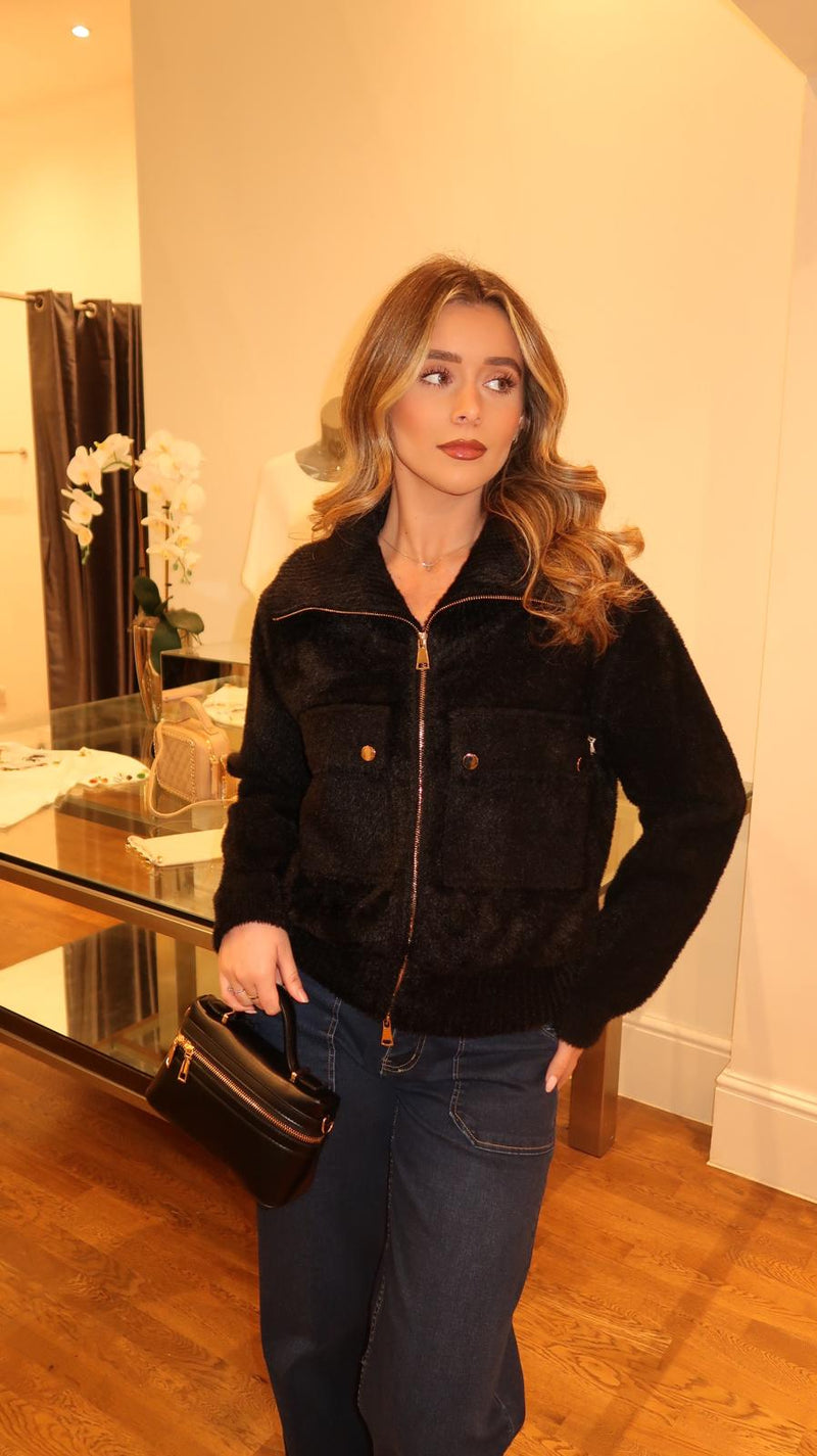 Mara Frost Wool Fleece Jacket