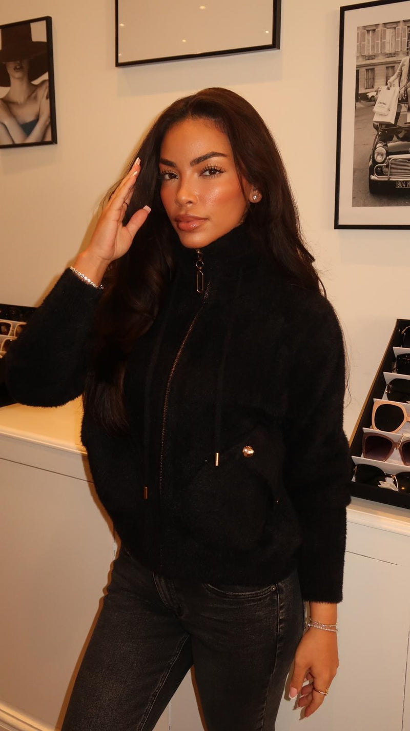 Fiora Turtle-Neck Jacket