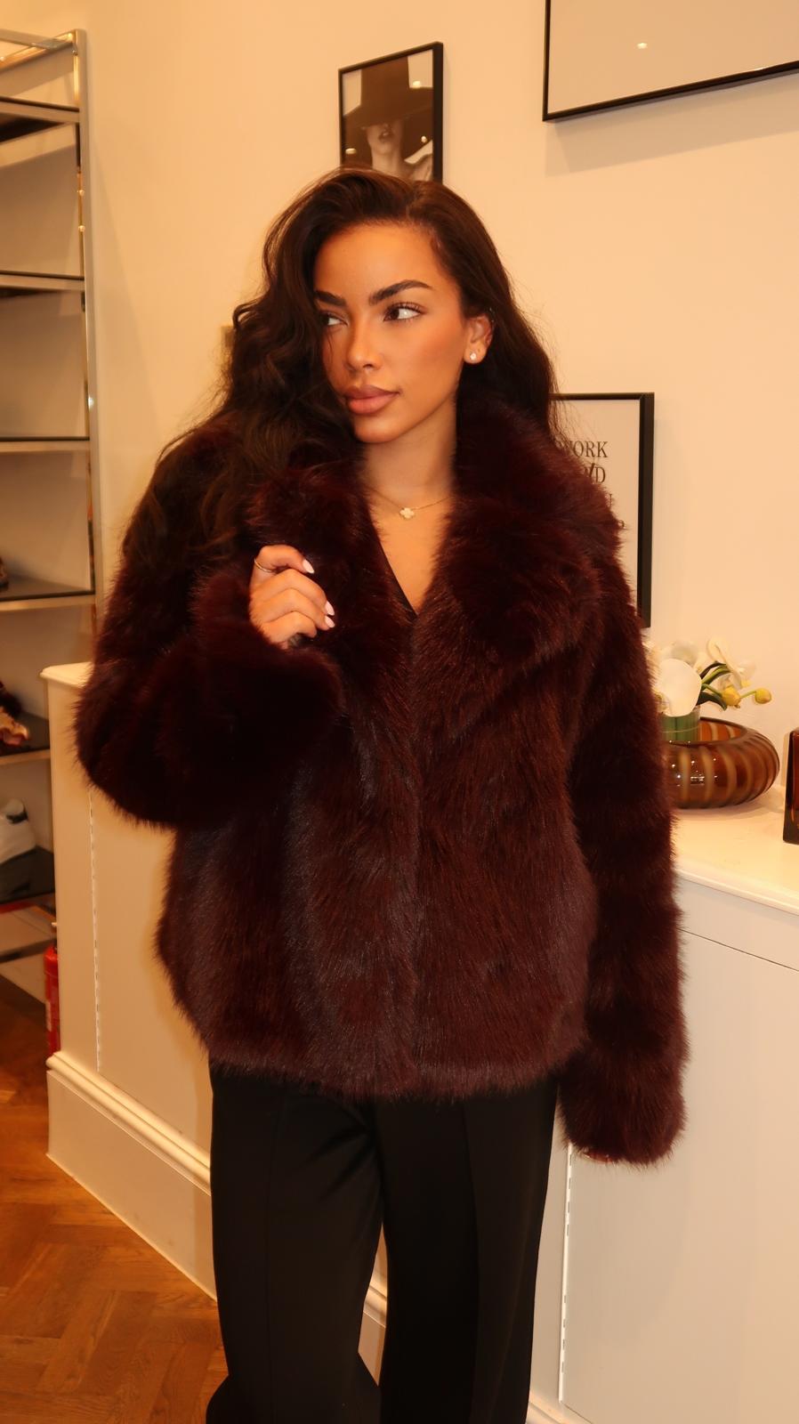 Noelle Faux Fur Jacket