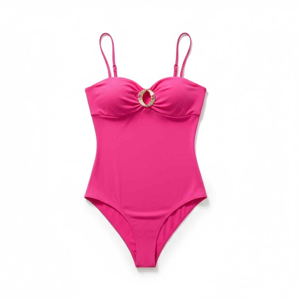 LuxeRing Multiwear Bodysuit – Hibiscus Fuchsia
