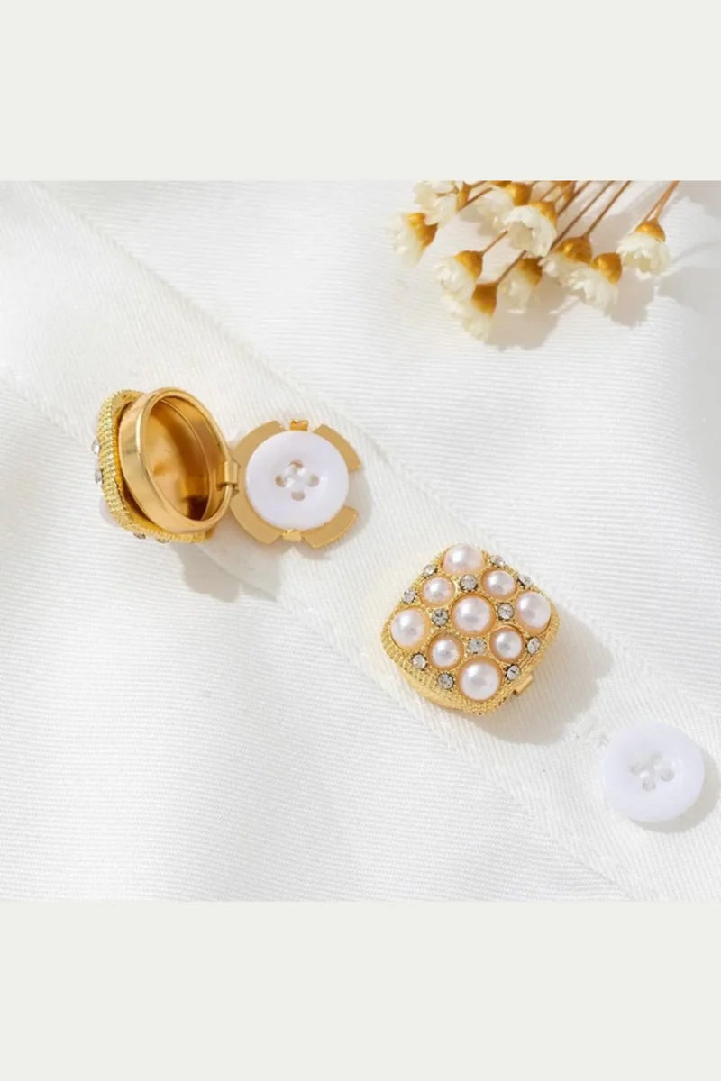 Pearls | Button Covers