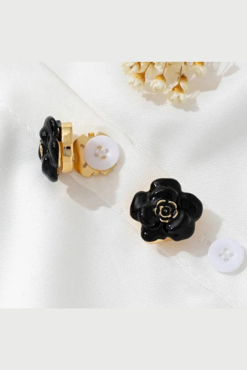 Enamel Bloom | Button Covers