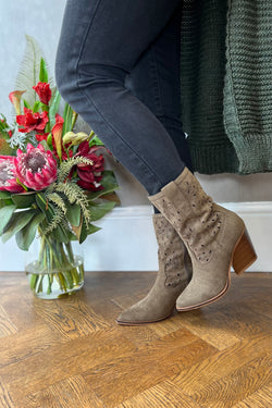 Lainey Khaki Boots