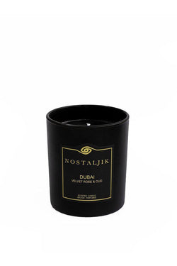 Dubai Velvet Rose & Oud Candle